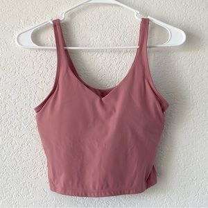 Pink Padded Women’s Tank Top | Size Small